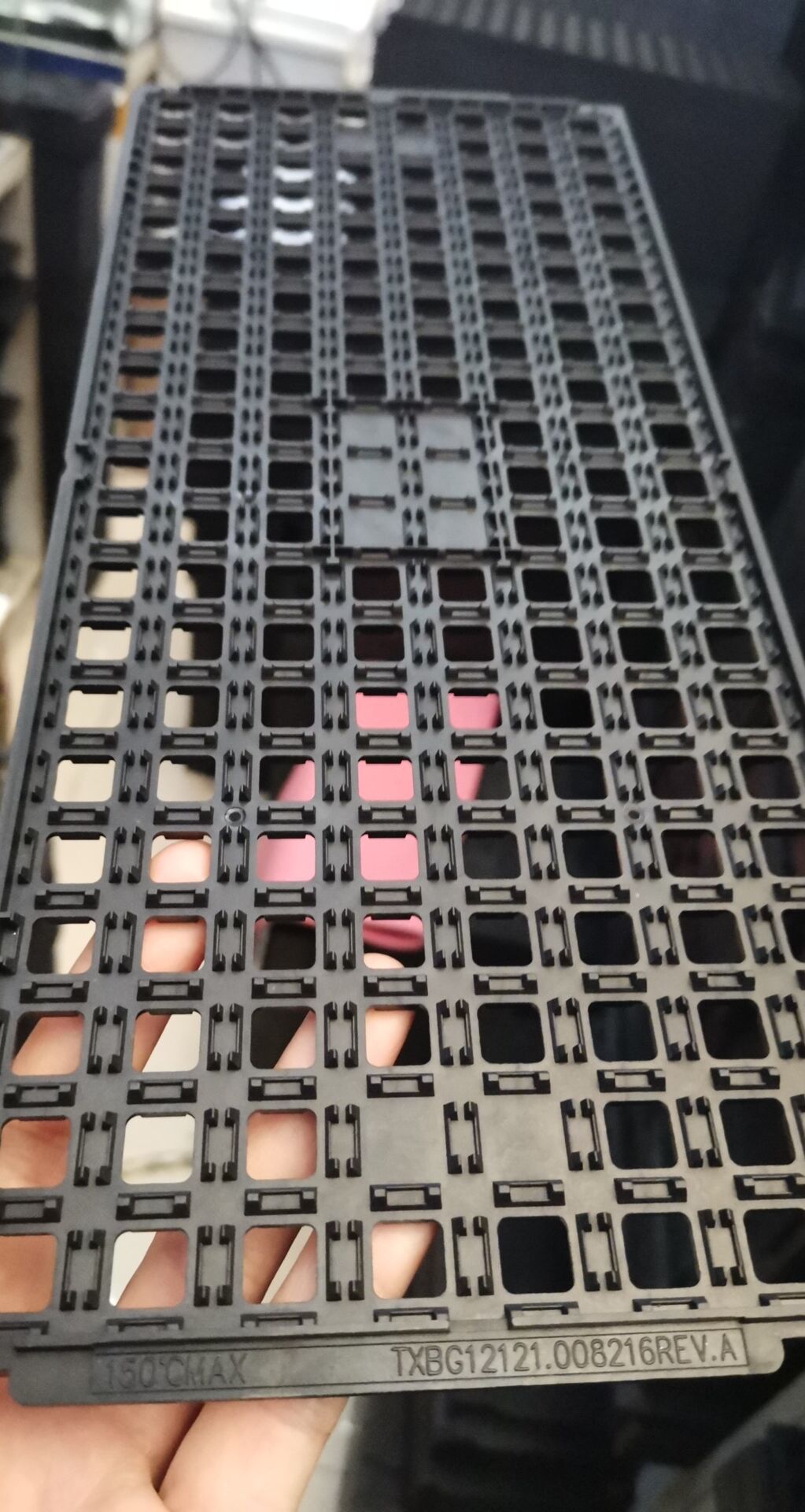 IC芯片 内存 电子元器件 托盘 tray盘 BGA QFP QFN BGA12*12*1.0