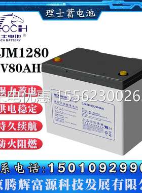 理士铅酸蓄电池DJM1280 12V80AH数据中心 电力系统电源控制 信号