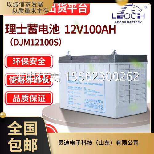 理士蓄电池12V100AH铅酸免维护蓄电池 UPS 电源 医疗配套耐用