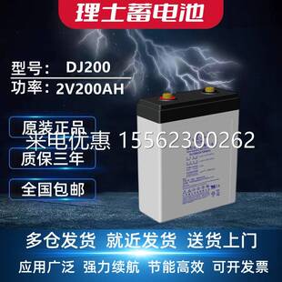 LEOCH理士蓄电池DJ200 2V200AH 阀控式密封铅酸UPS直流屏通信基站