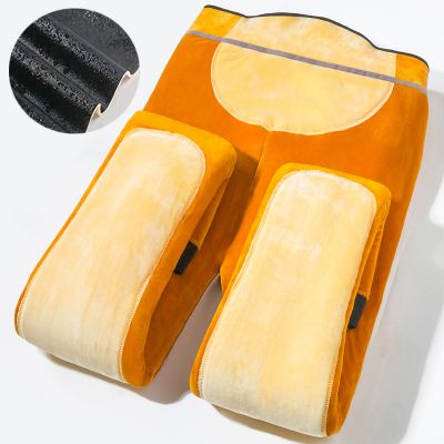 棉裤男加绒加厚打底裤大码高腰