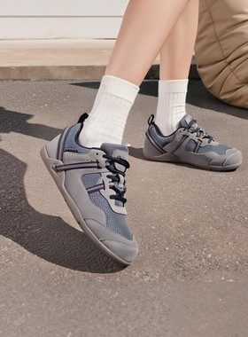 稀缺牛货！宽楦4E欧美深蹲硬拉真皮宽脚赤足鞋健身室内运动鞋男女