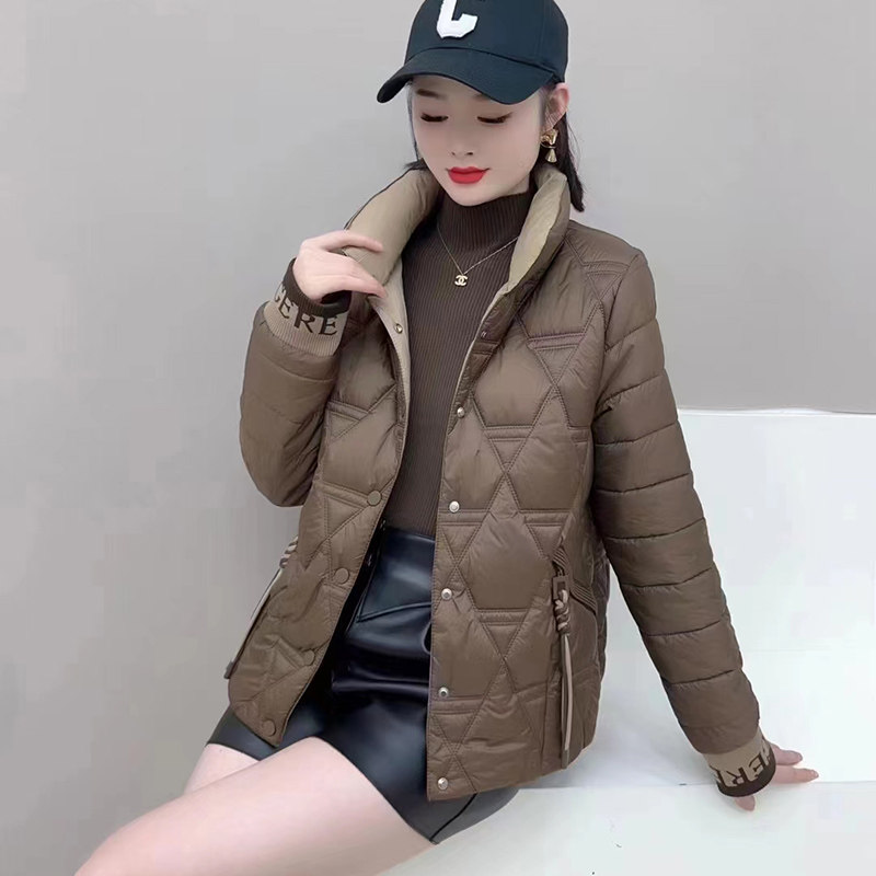 短款轻薄羽绒棉服女秋冬2025年新款小个子棉袄妈妈装高端修身外套,女装/女士精品,棉衣/棉服,淘宝优惠券,粉丝福利购,淘宝优惠卷