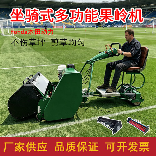 坐骑式果岭机多功能草坪修剪