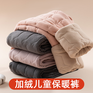 儿童校服神器棉裤内搭加绒内穿裤子女童秋冬季学生加厚男款保暖裤