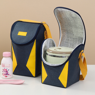 饭盒保温袋午餐包便当手提包上班族带饭铝箔保温包冷藏包冰袋保冷