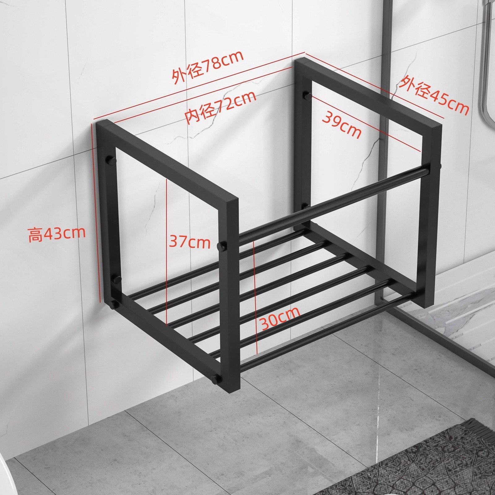 富帝豪加厚不锈钢支架厂家直销