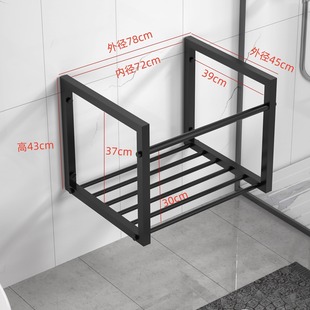 不锈钢挂墙式支架置物架陶瓷盆支撑架多用途阳台卫生间洗手盆托架