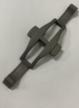 雷达真系列非原装表扣钛合金蝴蝶扣男款适用RADO表带陶瓷6mm 双按