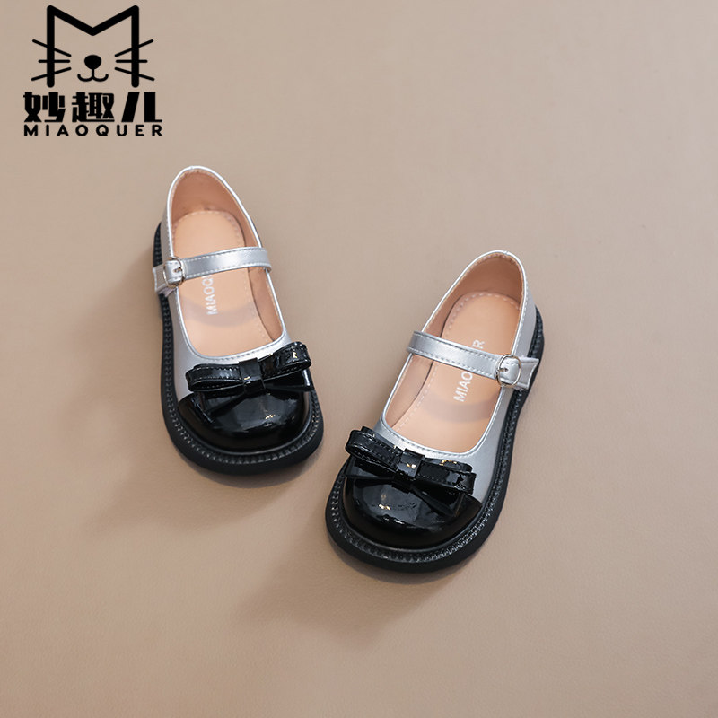 妙趣儿 女童皮鞋单鞋2025春秋新款 大童女孩真皮玛丽珍儿童公主鞋,童鞋/婴儿鞋/亲子鞋,皮鞋,淘宝优惠券,粉丝福利购,淘宝优惠卷