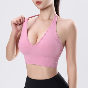 运动内衣女防震防下垂跑步聚拢定型瑜伽美背背心普拉提健身文胸