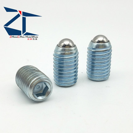 品质 重载 BPM3/4/5/6/8/10/12/16/20 波珠螺丝球头柱塞 ZAC02