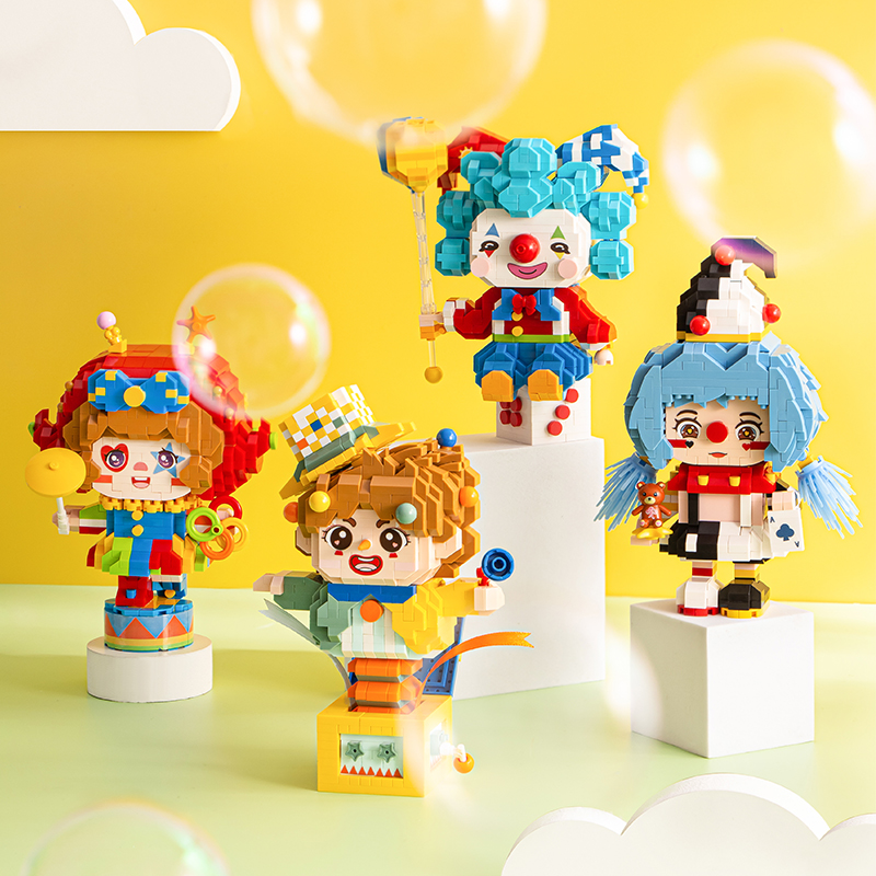 俐智LOZ小颗粒积木搞怪