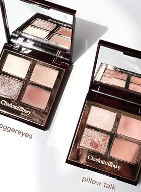 CT0ISO四色眼影盘5.2g枕边话pillowtalk明眸exaggerayes高光眼影