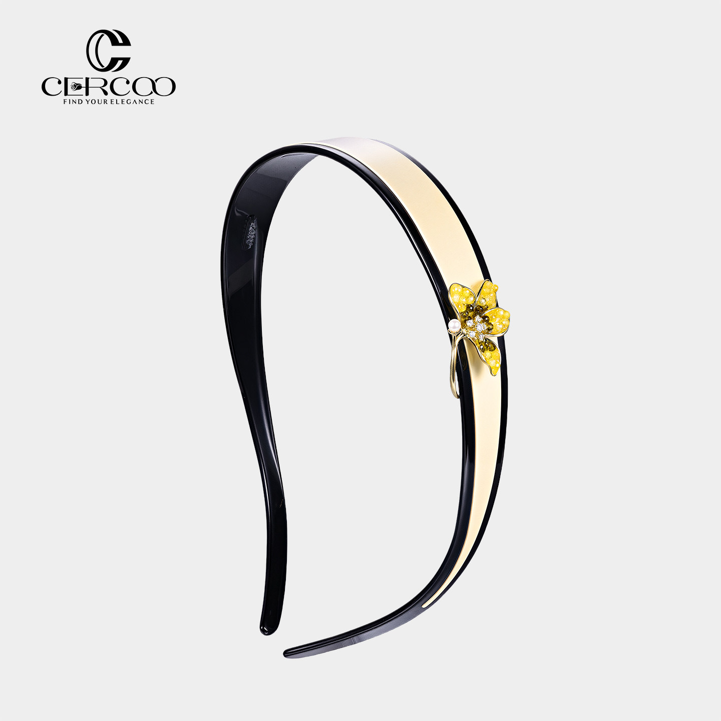 Cercoo/奢蔻秋意浓水晶花朵发箍质感头饰醋酸板材发饰头箍发卡女,饰品/流行首饰/时尚饰品新,发饰,淘宝优惠券,粉丝福利购,淘宝优惠卷