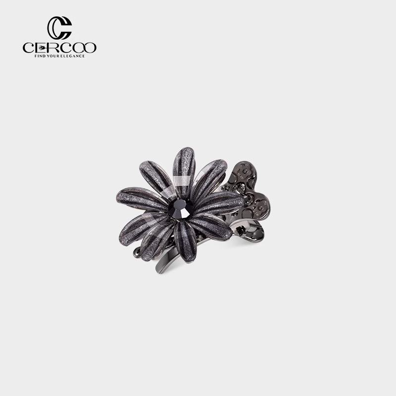 cercoo奢蔻繁花系列水钻发夹