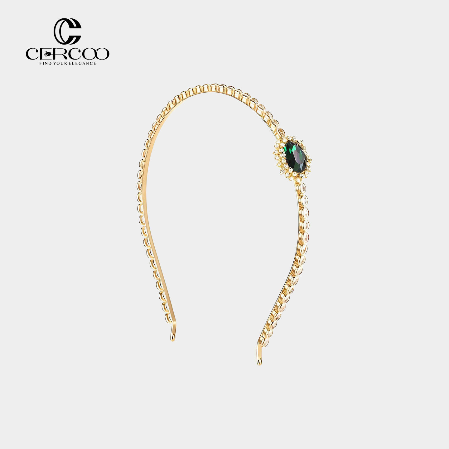 Cercoo/奢蔻珍藏系列复古巴洛克轻奢高级感发箍头箍发卡头饰发饰