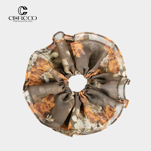 Cercoo/奢蔻复古感盘发大肠发圈