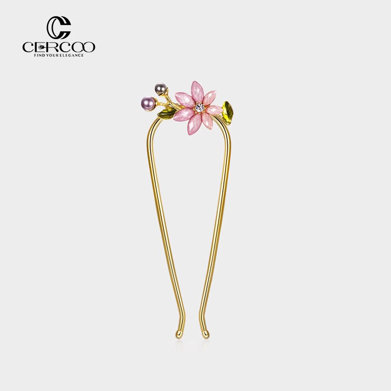 手工花朵Cercoo/奢蔻发簪