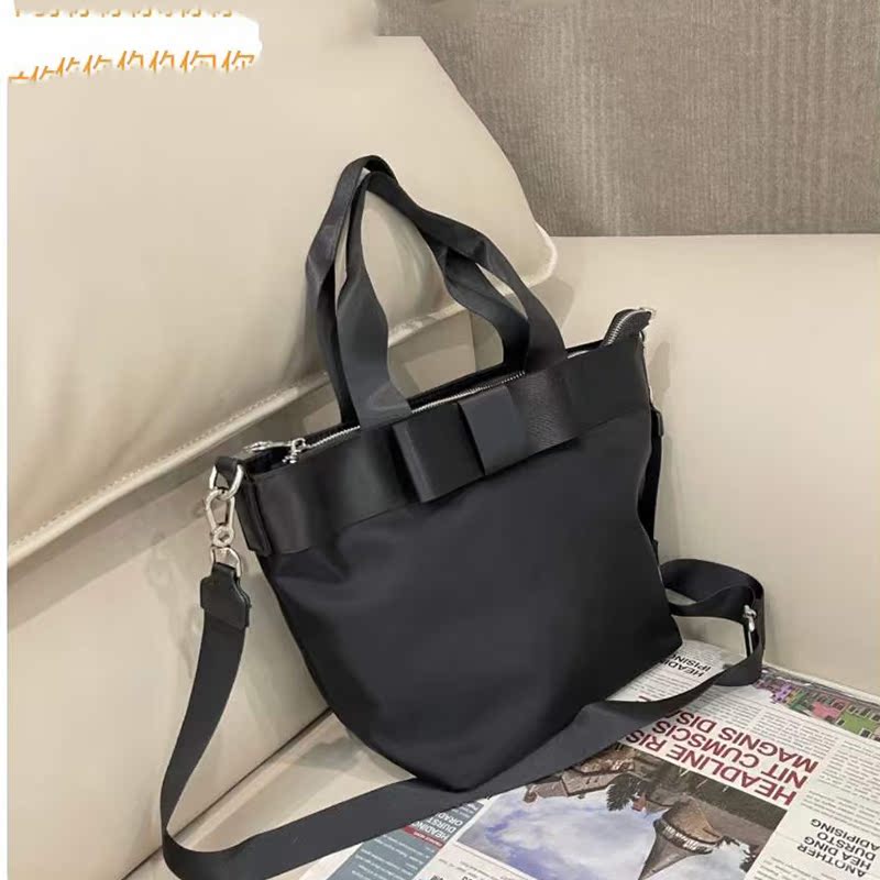 2025新款大容量托特包韩日系牛津布包斜挎包通勤女包包手提包休闲