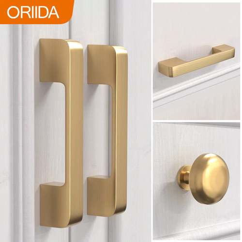 衣柜拉手现代简约美式厨房北欧