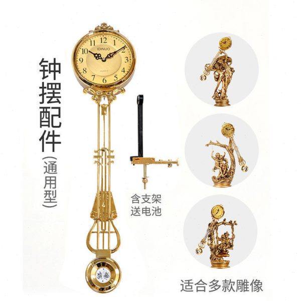 落地钟摆配件欧式客厅摆钟座钟机芯立式摇摆钟表零件女神摆件大钟,家居饰品,立钟/落地钟,淘宝优惠券,粉丝福利购,淘宝优惠卷