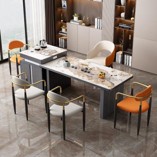 岩板茶桌椅组合公室茶几岛台茶台烧水壶一体两用客厅家用泡茶桌,商业/办公家具,茶台/茶桌,淘宝优惠券,粉丝福利购,淘宝优惠卷