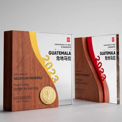 水晶奖杯创意优秀员工公司活动比赛荣誉团队颁奖年会奖杯刻字