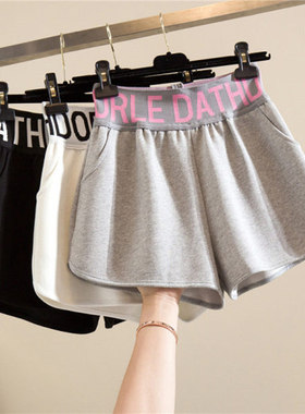 women clothes运动短裤女2025年夏季薄款三分裤宽松外穿跑步休闲