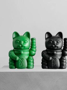 招财猫入户摆件树脂装饰现代轻奢
