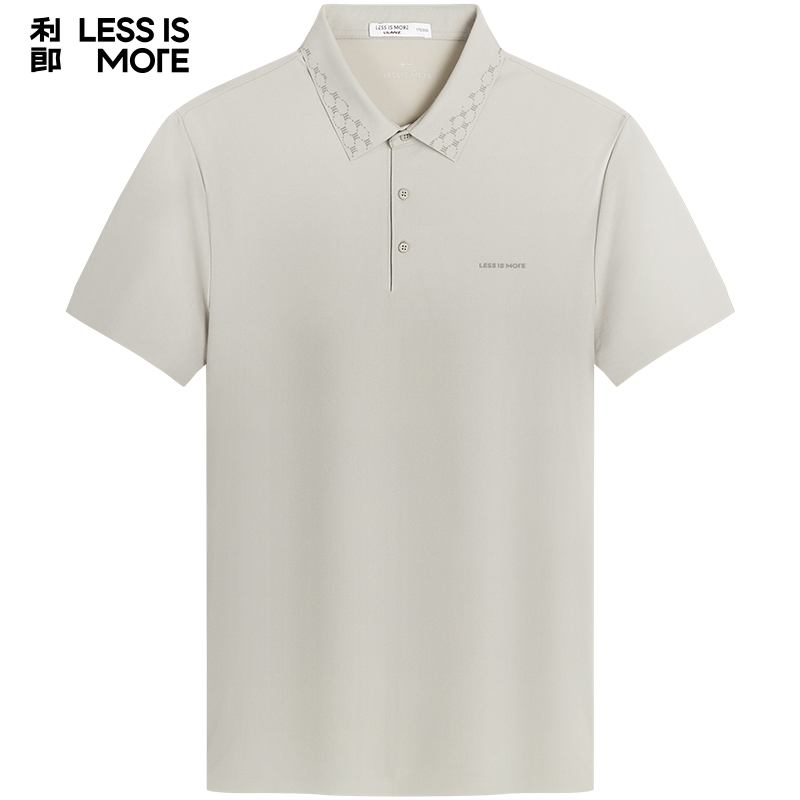【锦氨珠地】利郎青年商务短袖POLO衫男2025夏季休闲短tQ4XTX307