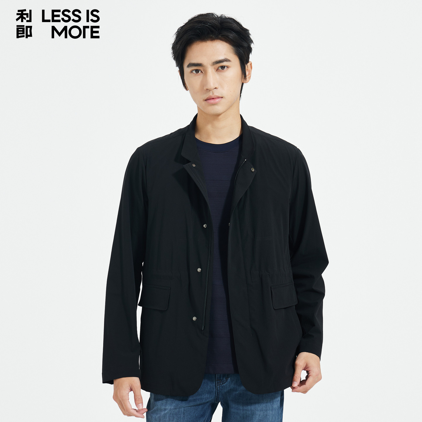 【轻薄透气】利郎青年商务空调服2026年夏季时尚立领风衣外套男士