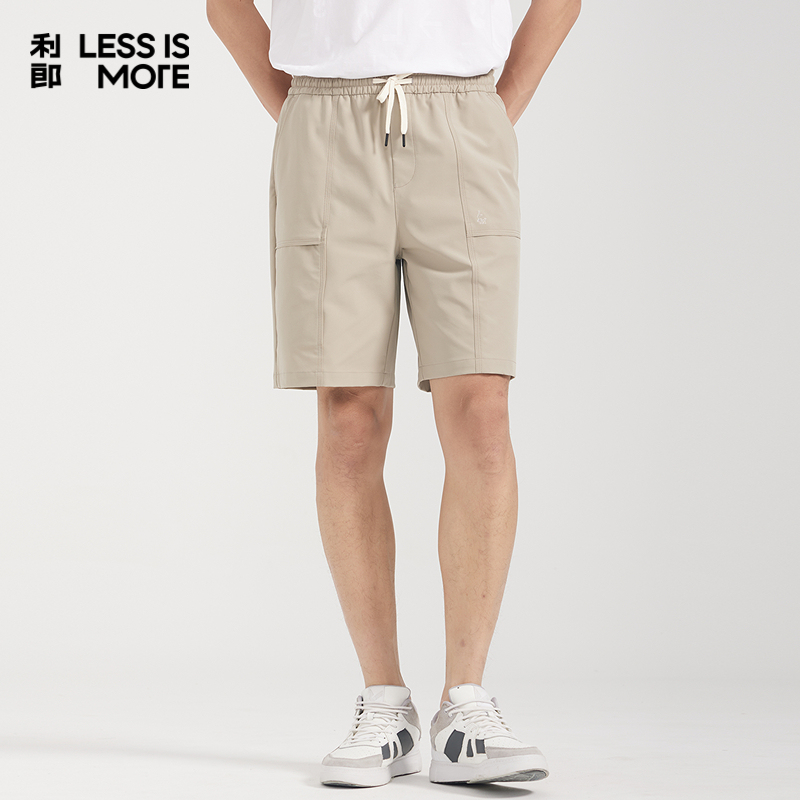 【凉感面料】利郎青年商务短裤男2025夏季新款时尚五分裤Q4XST001