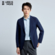 时尚 利郎青年商务空调服2026年夏季 轻薄单西外套男士 锦氨面料