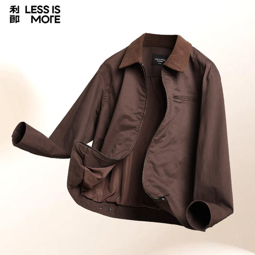 利郎LESSISMORE青年商务夹克