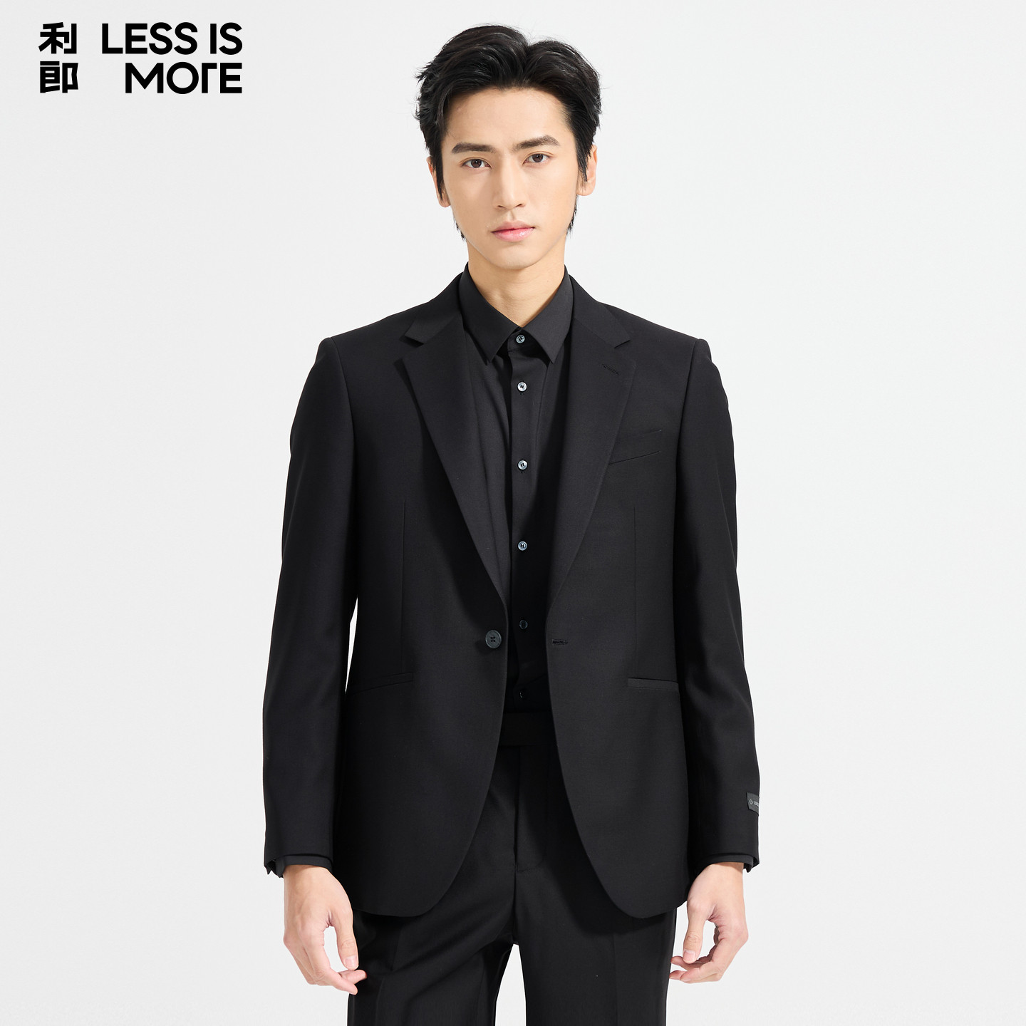 【平驳领设计】利郎青年商务西服套装2026秋两件套时尚修身西装男