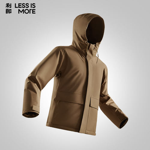 【商羽鲜绒】利郎青年商务羽绒服2025冬季时尚休闲保暖抗寒外套男