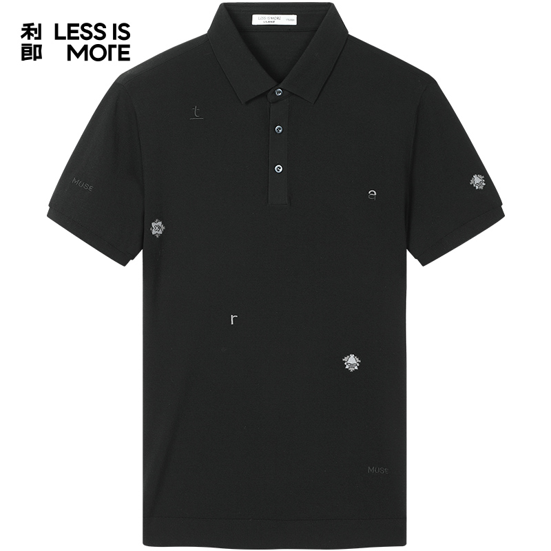 利郎LESSISMORE青年商务POLO衫
