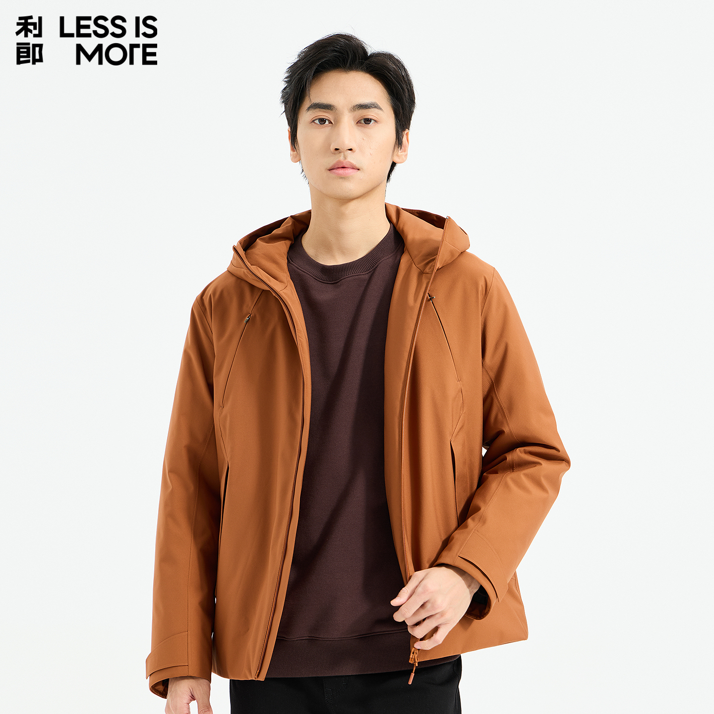 【商场同款】利郎青年商务羽绒服2025冬季保暖抗寒外套男Q5DBR613