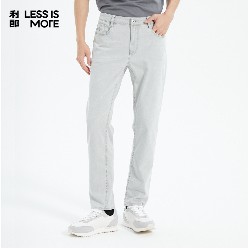 【轻弹舒适】利郎青年商务牛仔裤2025秋季弹力通勤长裤男Q5CNZ018