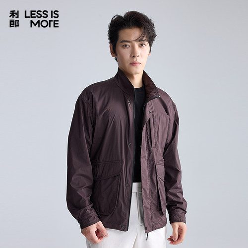利郎LESSISMORE青年商务夹克