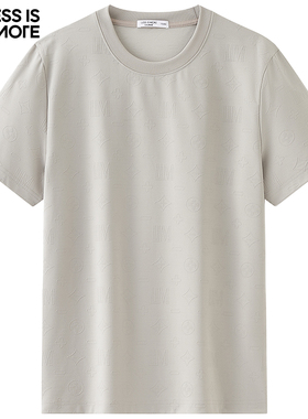 【提花设计】利郎青年商务短袖t恤男2025夏轻薄透气上衣Q5XTX305