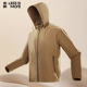 商务休闲外套男 连帽时尚 户外通勤 利郎青年商务夹克男2026春季