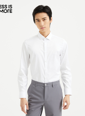 【DP洗可穿】利郎青年商务长袖衬衫男2026春季休闲衬衣男Q4QZC003
