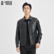 男士 真皮皮衣2026春季 利郎青年商务商场同款 轻奢外套 油蜡皮