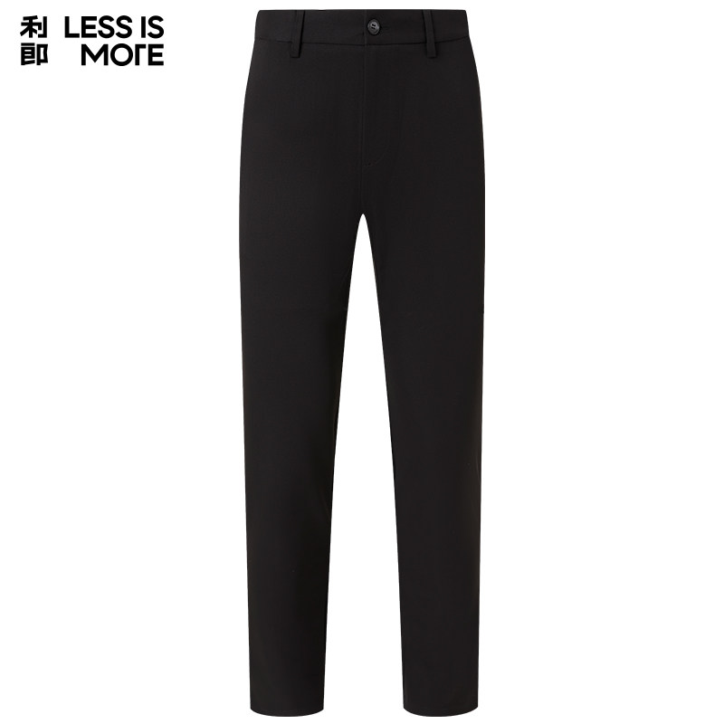 【涤仿棉面料】利郎青年商务商场同款休闲裤男2026春通勤时尚西裤