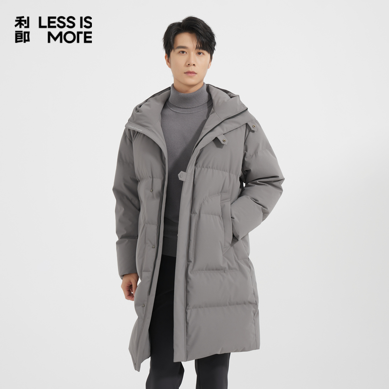 【周翔宇联名款】利郎青年商务羽绒服2025冬保暖百搭外套Q4DRF305