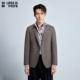 微皱肌理 男士 利郎青年商务单西2026春季 休闲百搭西装 外套 时尚