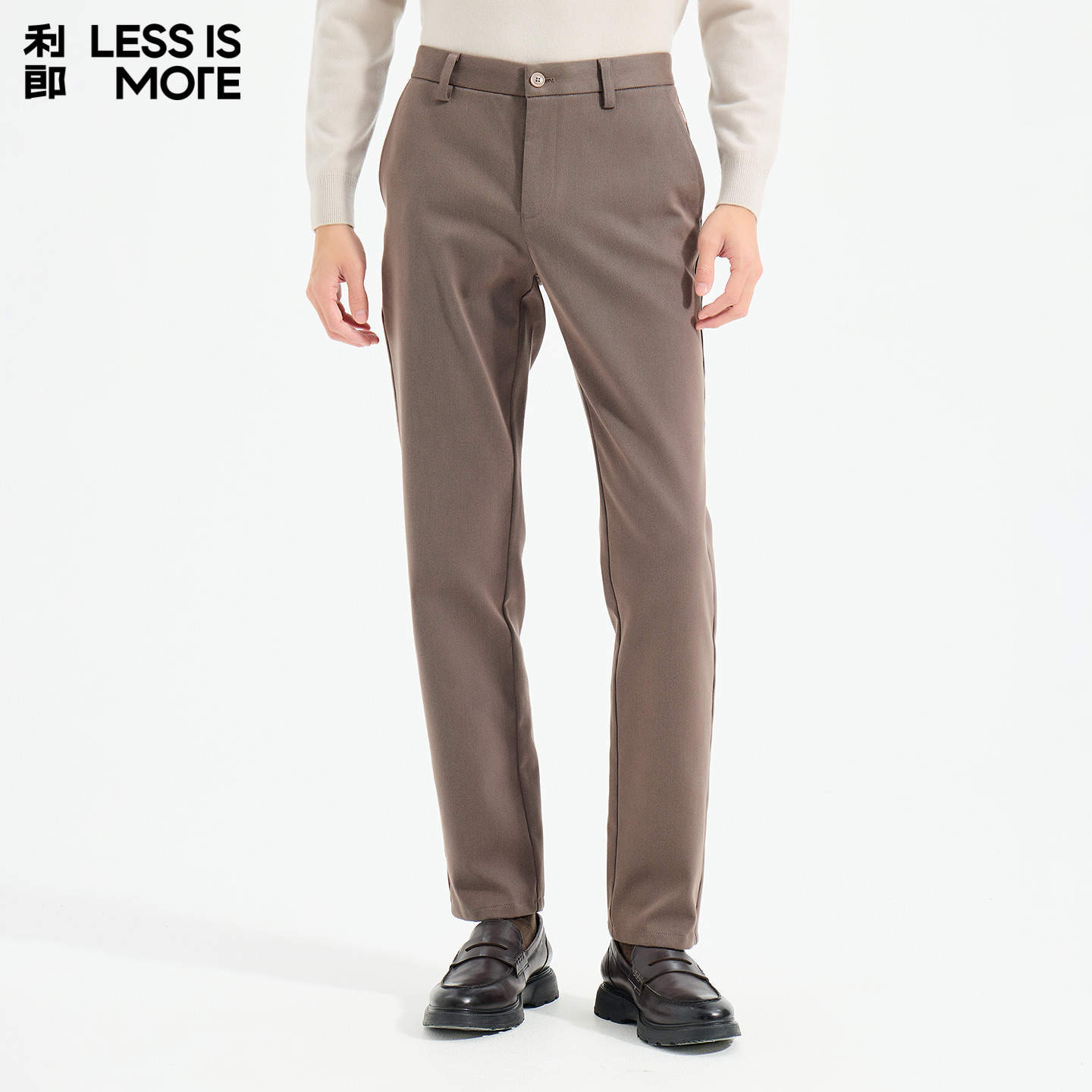 【中腰直筒】利郎青年商务商场同款休闲裤男2025冬季通勤时尚西裤