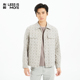 利郎青年商务夹克男2026春季 锦涤印花 翻领休闲外套男Q5CJK011
